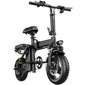 20 pulgadas 48V 250W neumático grueso plegable e-bike pera bicicleta electrica plegable bicicleta eléctrica plegable