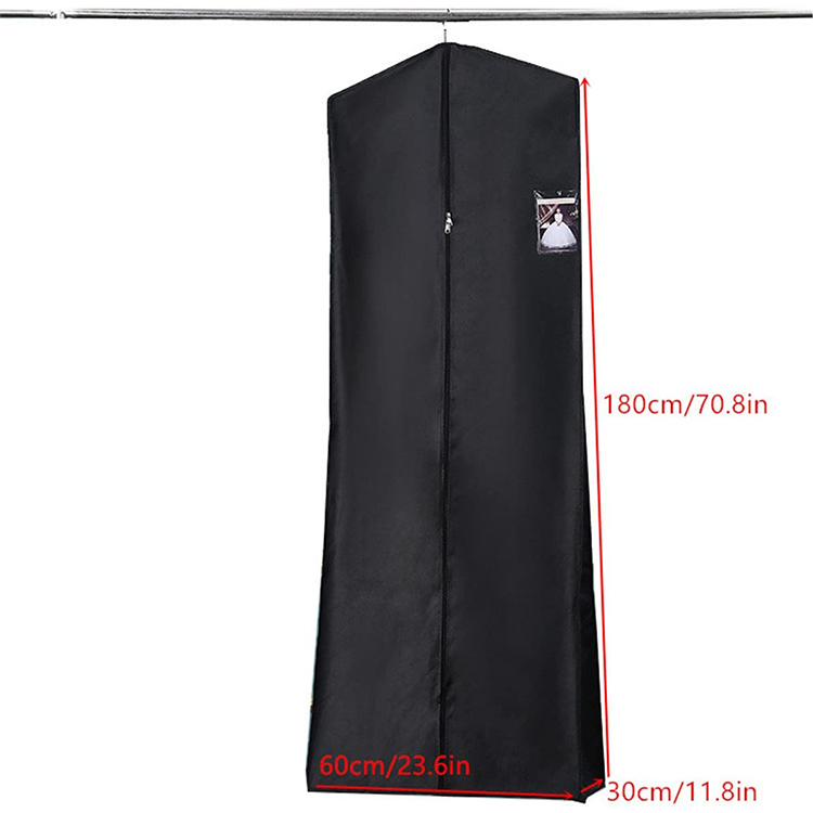 Bridal dress gown protection cover wedding dress garment bag non woven