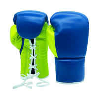 ODM Fabrika Özel Logolu 12 oz Mikrofiber Deri Dayanıklı Koruyucu Boks Eldivenleri Nefes Alabilen Kaymaz Kapatmalı Boks İçin