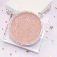 Bedak Highlighter Vegan Alami Tahan Air untuk Bronzing & Highlighting dengan Label Pribadi