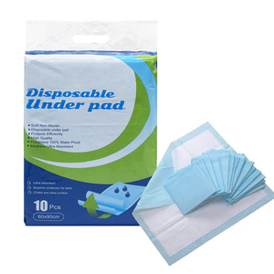 High Absorbency <b>Bed</b> <b>Pads</b> with Adhesive Strip Disposable Heavy Duty Waterproof Incontinence Underpads for Elderly Adults - Product Image 1