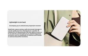 <span class=keywords><strong>Impresora</strong></span> Fotográfica de Bolsillo Xiaomi Mijia Pro, Impresión de <span class=keywords><strong>Fotos</strong></span> y Videos AR, Impresión HD, Compatible con <span class=keywords><strong>Polaroid</strong></span>, Conexión BT y APP, 880mAh - Product Image 5