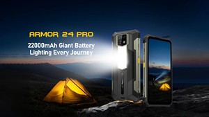 Ulefone Armor 24 Pro สมาร์ทโฟนพันธุ์อึด แบตเตอรี่ 22000mAh ชิปเซ็ต Helio G200 หน้าจอ 6.78 นิ้ว 120Hz แรม 12GB+256GB กล้อง 64MP ระบบมองกลางคืน ระบบปฏิบัติการ Android 16 กันน้ำ รองรับ eSIM - Product Image 3