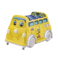 Meilleure vente Machine de jeu d'arcade à pièces de dessin animé drôle Marteau frappé sur Bus & Car Whack-a-Mole pour les enfants
