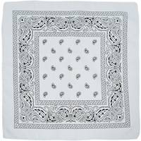 Promotion en gros : Bandana carré multifonctionnel en polyester et coton, personnalisable avec logo, coloré, motif cachemire classique, pour le sport