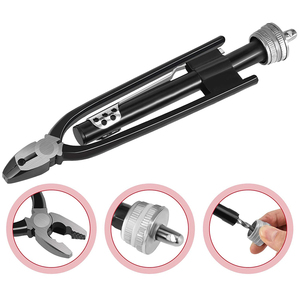 Kìm Xoắn Dây An Toàn, Dụng Cụ Xoắn Dây Máy Bay Với Dây 10 Mét 0.5 Mm, Khóa Kim Loại Tự Động Twister - Product Image 4