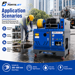 <span class=keywords><strong>Nettoyeur</strong></span> de canalisations diesel autonome 500L, 200 bars, 84L/min, 30 CV, bicylindre, double bobine, pour canalisations de 32 pouces - Product Image 6
