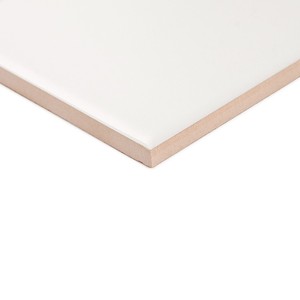Piastrella Bianca Opaca 10x10 Cm con Bordi Irregolari, Spessore 6,8 Mm per Uso a Parete e Pavimento - Product Image 3