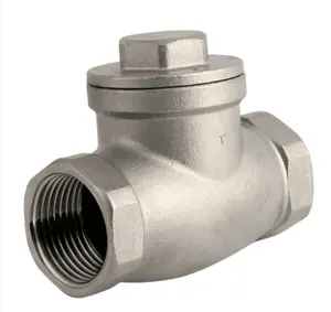 High quality stainless steel switch check valve 1/2-3/4 " inch DN15/DN20 201 SS304 316 2 way water ball check valve swing