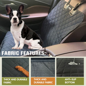 Housse de siège avant rembourrée anti-rayures pour animaux de compagnie 2026 avec fixation pour voitures, camions, VUS, résistante à l'eau, Housse de siège auto pour chien - Product Image 2