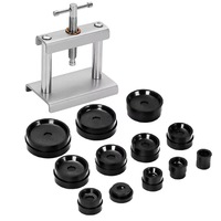 Kit d'outils de réparation de montres 81 pièces en acier allié pour l'entretien et le démontage de montres, outil de quincaillerie pour horlogerie domestique