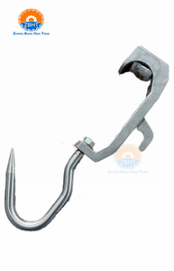 Crochet <span class=keywords><strong>de</strong></span> boucherie personnalisé en acier inoxydable 304 pour l'abattage <span class=keywords><strong>de</strong></span> bovins et buffalos, avec poulie pour accrocher la <span class=keywords><strong>viande</strong></span> - Product Image 5