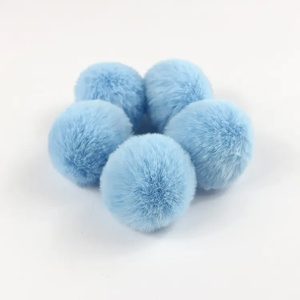 High Quality Pom Pom <strong>Ball</strong> <strong>Multi</strong> Size <strong>Rabbit</strong> <strong>Fur</strong> <strong>Ball</strong> - Product Image 3