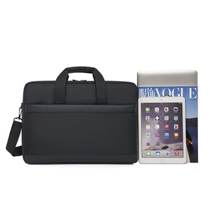Waterproof Durable Oxford Laptop <b>Bag</b> Office Large Capacity Daily Fashion Practical Zipper Closure Slim <b>Computer</b> Laptop <b>Bag</b> - Product Image 5