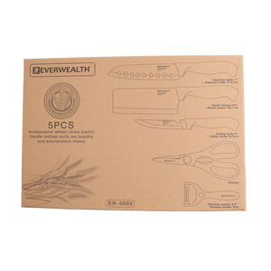 ชุดมีดทำครัว <span class=keywords><strong>EVERRICH</strong></span> ขายดี 5 ชิ้น สีสันสดใส ทำจากฟางข้าวสาลี พร้อมโปรโมชั่น ชุดมีดทำครัวแบบไม่ติดกระทะ บรรจุในกล่องไปรษณีย์ - Product Image 3