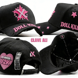 Casquette de baseball verte style hip-hop pour homme, avec lettrage graffiti 3D en relief et strass colorés, pour les passionnés de mode - Product Image 4