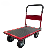 Chariot à main industriel de 300 kg, plate-forme, chariot à main, chariot pliable à quatre roues pour utilisation en entrepôt, provenant d'une usine OEM