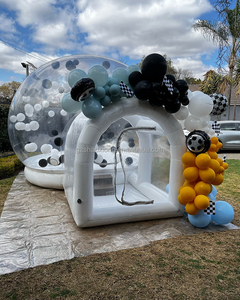 Maison à bulles gonflable, intérieur et extérieur, château pour les fêtes d'enfants, tente dôme gonflable pour ballons, tente transparente - Product Image 2