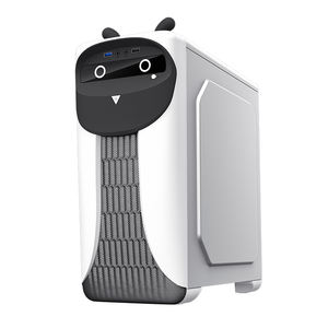 Gamemax Owl Mid Tower Steel Computer Desktop Office Gaming DIY Cute Case (Supports MicroATX 4 Fan Slots) - Product Image 1