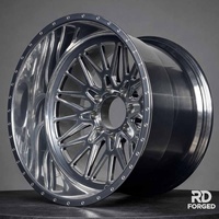 Rines Forjados de 20 22 24 26 28 30 Pulgadas Todoterreno 5x5 5x5.5 6x135 8x170 8x180 para Ford RAM Toyota Dodge F-150 F-250 F-350
