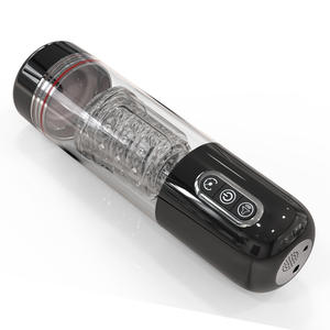 Shengwen Modell 2222 Vollautomatischer Teleskopischer Rotierender Sprachgesteuerter Masturbator für Männer mit Realistischem Gefühl - Product Image 3