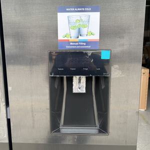 591l Air Cooled 4 Doors Refrigerator Cooling Fast 220v Cross Door <b>Fridge</b> With Dispenser Large Capacity 500-599 Liters Provides A - Product Image 3