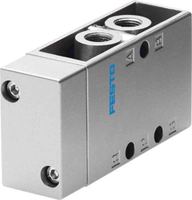 Solénoïde pneumatique Vl-5-1/4 5/2 monostable, 5 canaux, pneumatique, interface, débit maximal 800l/min, série Vl Neuf, en stock, 1