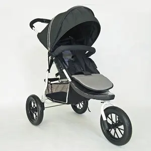 EN1888 Xe Đẩy Em Bé Nhà Sản Xuất Xe Đẩy Chạy Bộ Không Thấm Nước Theo Yêu Cầu Có Che Mưa Để Chạy - Product Image 1