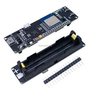 Carte mère WeMos D1 <span class=keywords><strong>ESP</strong></span>-<span class=keywords><strong>Wroom</strong></span>-<span class=keywords><strong>02</strong></span>, mini module WiFi Nodemcu, carte de développement avec batterie de charge <span class=keywords><strong>18650</strong></span>, Nodemcu PWM I2C - Product Image 1