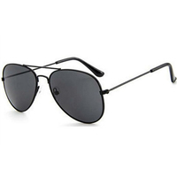 Lunettes de soleil rétro métal aviation pour enfants lunettes de soleil pour enfants lunettes de luxe bébé garçons filles lunettes de pilote