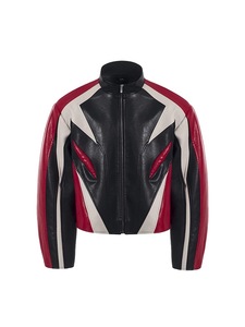 Chaqueta <span class=keywords><strong>de</strong></span> Cuero Genuino Personalizada, Chaqueta <span class=keywords><strong>de</strong></span> Cuero PU <span class=keywords><strong>de</strong></span> Alta Calidad, Estilo Urbano, Chaqueta <span class=keywords><strong>de</strong></span> Piel <span class=keywords><strong>de</strong></span> Vaca Auténtica, Chaqueta Holgada <span class=keywords><strong>de</strong></span> Piel <span class=keywords><strong>de</strong></span> Oveja Auténtica - Product Image 5