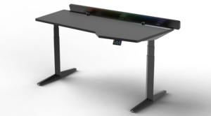 Jiecang Chất lượng cao e-thể thao RGB đèn LED máy tính PC Gamer điện ngồi đứng chơi Game bàn - Product Image 3