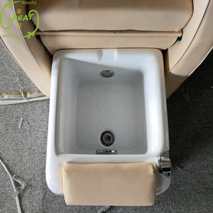 Chaise de pédicure et de manucure de haute qualité moderne, sans plomberie, prix bas, utilisée dans les spas, pour salon de manucure - Product Image 5