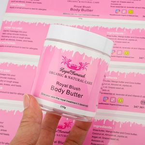 Autocollants personnalisés avec logo privé, écologiques, durables, pour emballages cosmétiques, étiquettes adhésives imperméables pour bouteilles, pots de beurre corporel - Product Image 5