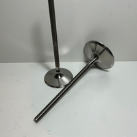 New Reinforced Motion Titanium Alloy Engine Valve for Jazz Designed for Engine Performance Smooth Function Lasting