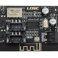 Module décodeur MP3 BT 4.2, amplificateur audio pour haut-parleur DIY, panneau modifié, récepteur audio embarqué non destructif