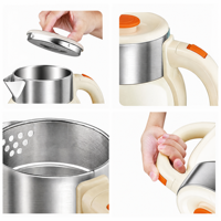 Bouilloire électrique avec pot intérieur en acier inoxydable de 2,3 litres et corps à toucher froid
