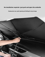 Pare-soleil de pare-brise de voiture, protection contre la chaleur, pare-soleil anti-UV, pare-soleil pour fenêtre avant, accessoires intérieurs de voiture