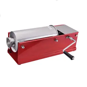 HS-16PP cast iron painting sausage stuffer /horizontal meat filler machine