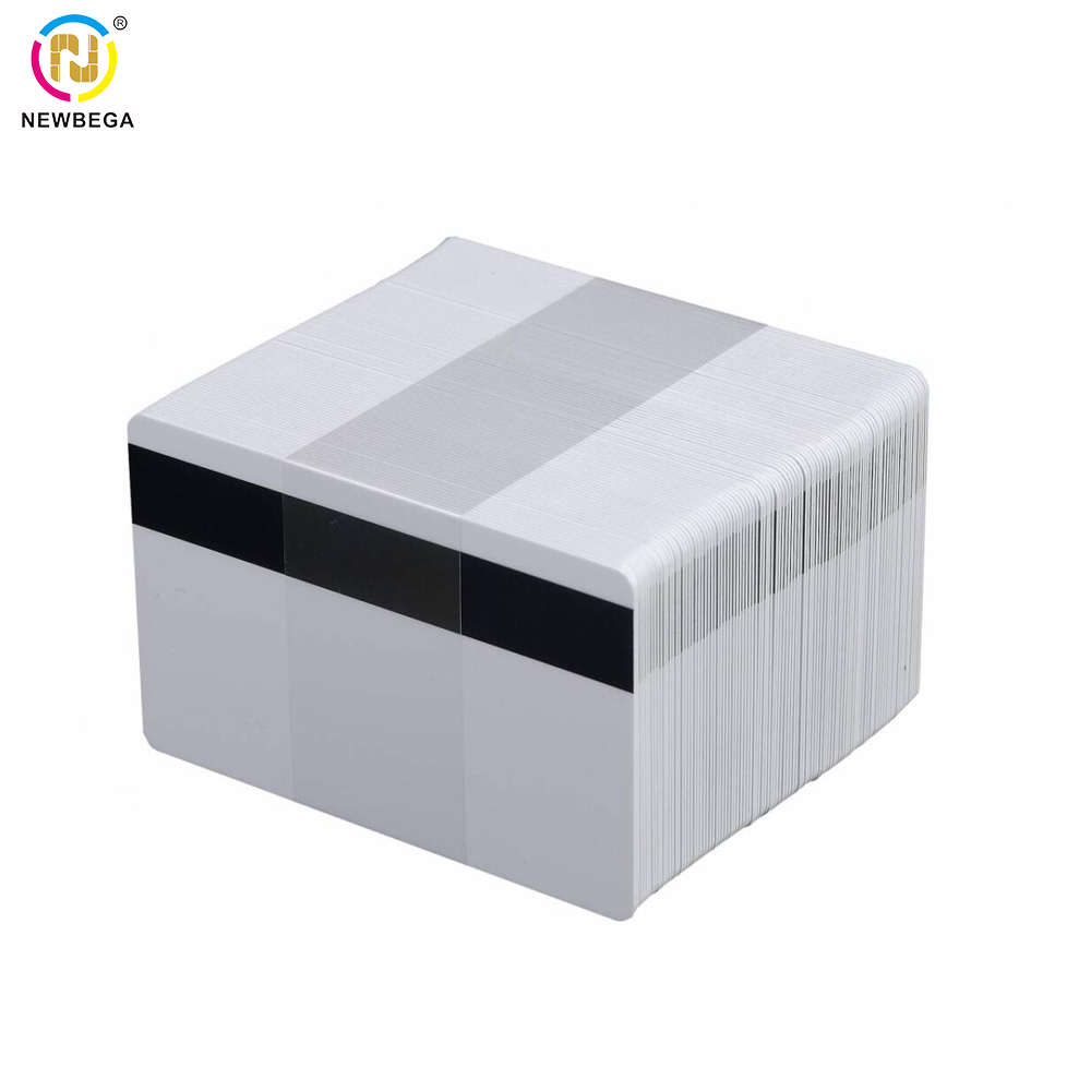 7mm wide black magnetic stripe pvc blank card manufacture