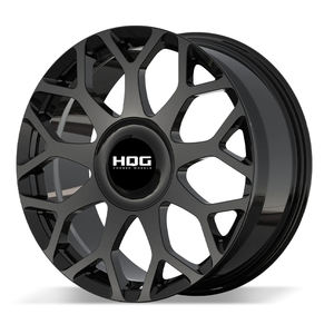 Jantes de voiture en alliage d'aluminium forgé monobloc léger 18 19 20 21 22 pouces, finition noire brillante, rayons en maille, roues personnalisées pour véhicules de tourisme - Product Image 3