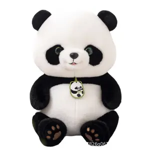 Schlussverkauf niedliche Panda-Plüschpuppe Sicherheit umweltfreundlich superweiche Plüsch-Panda-Puppe Geschenk