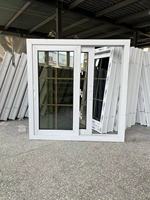 Fenêtres coulissantes en PVC, design UPVC, double vitrage