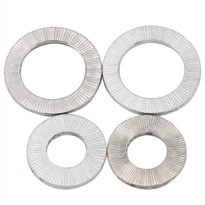 Rondelle autobloquante à double pli en acier 65Mn avec revêtement Dacromet, NL3-NL42, rondelle à coin double pli ou rondelle à coin simple, <span class=keywords><strong>prix</strong></span> usine - Product Image 6