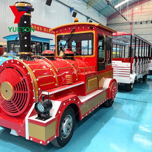 Gran lugar escénico viaje Dotto <span class=keywords><strong>tren</strong></span> Parque de Atracciones paseos 72 pasajeros <span class=keywords><strong>tren</strong></span> turístico sin rieles a la venta - Product Image 6