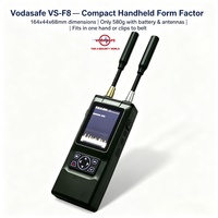 Détecteur de drones extensible à interface magnétique Vodasafe VS-F8, scanner de signal de drone avec sortie vidéo externe et connecteur 3-en-1