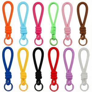 Hand Braided Snake Knot Polyester Paracord Wristlet Durable Key Lanyard for EDC Camping Promotional Gifts