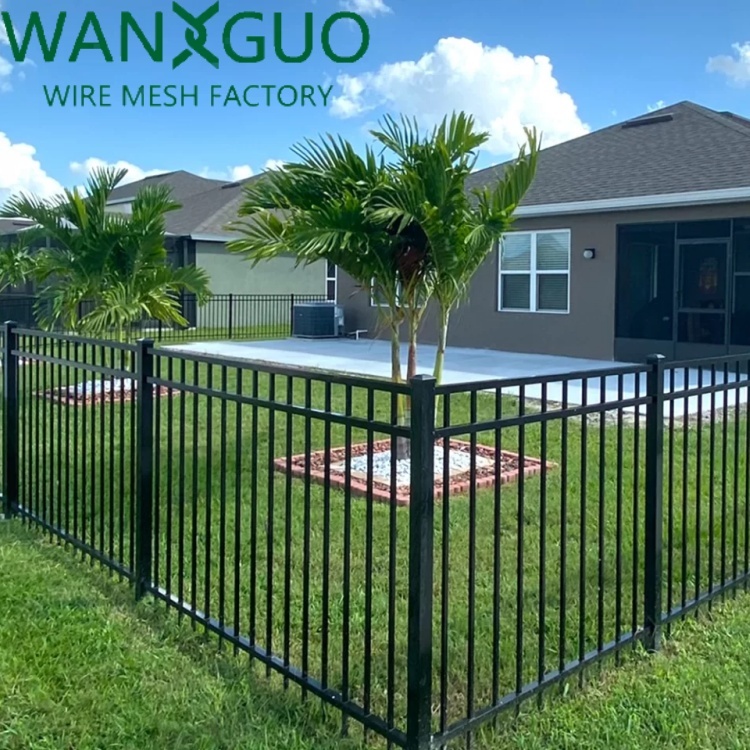 Hot Selling Outdoor Decorative Black Galvanized