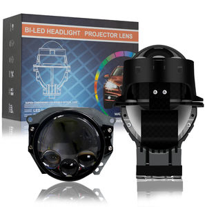 YHKOMS automotriz <span class=keywords><strong>Bi</strong></span> Led lentes 3 pulgadas 3 haz láser H4 H7 lente faros lámpara de proyección 70W de alta potencia - Product Image 2
