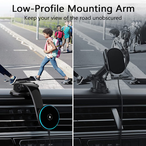 Support de <span class=keywords><strong>voiture</strong></span> <span class=keywords><strong>Chargeur</strong></span> de tableau de bord Support magnétique de <span class=keywords><strong>voiture</strong></span> sans fil Compatible avec <span class=keywords><strong>MagSafe</strong></span> <span class=keywords><strong>Chargeur</strong></span> de <span class=keywords><strong>voiture</strong></span> pour iPhone Caricatore - Product Image 3